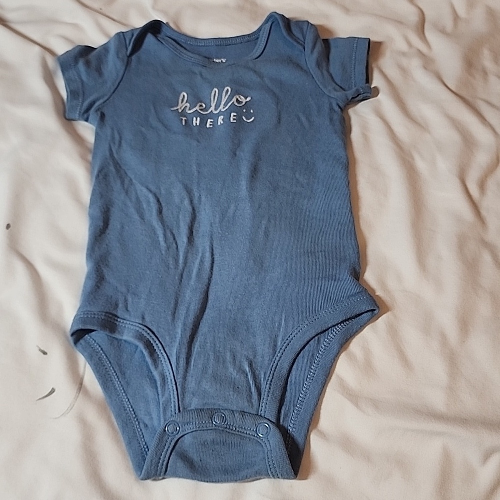 Carters 9 month short sleeve onesie